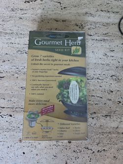 Gourmet Herb seed kit