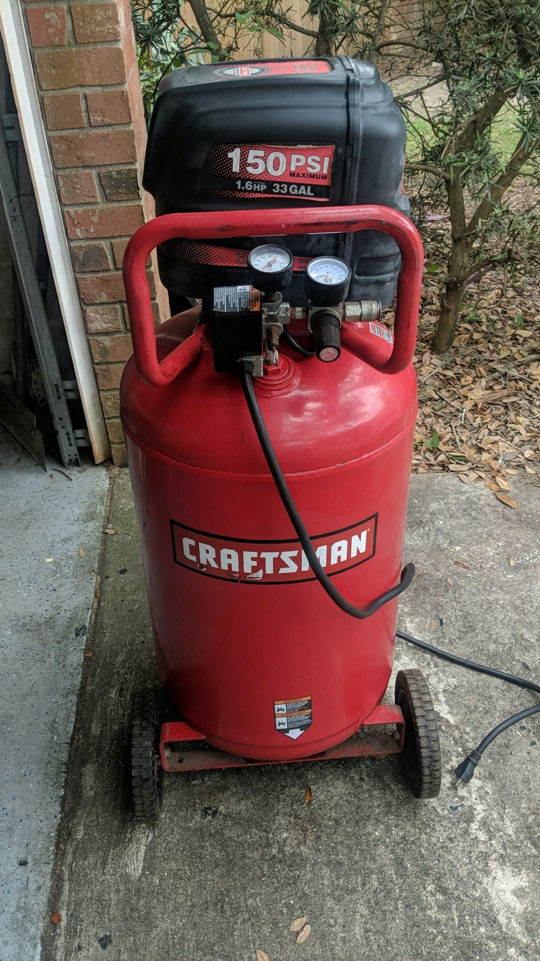 Craftsman 150 psi Air compressor for Sale in Brandon, FL OfferUp