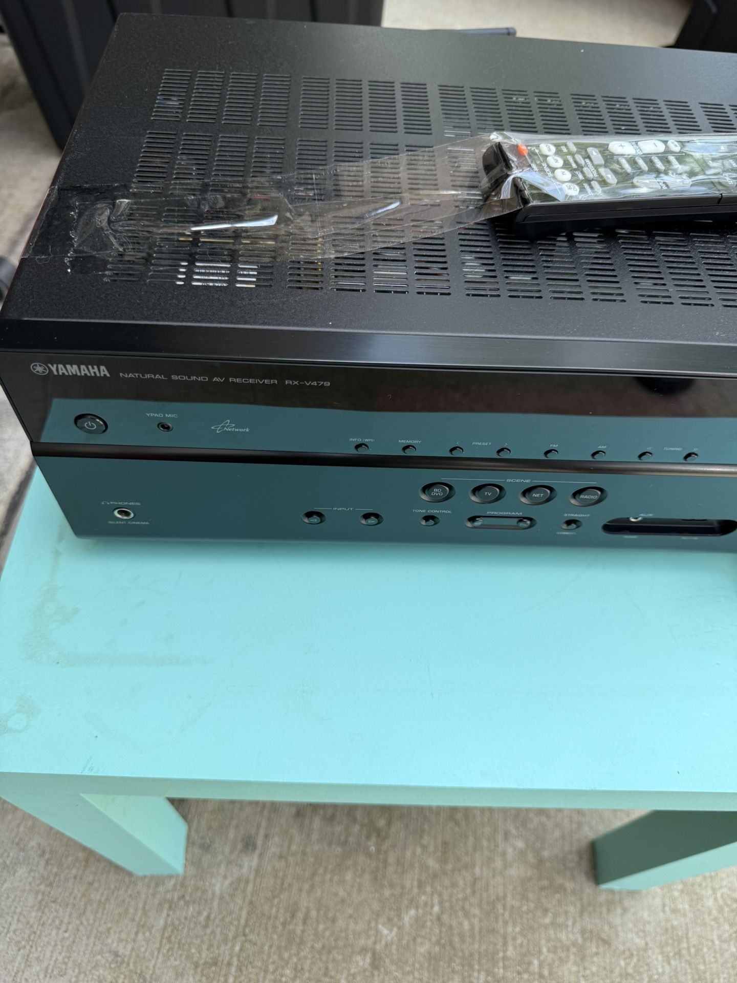 YAMAHA RX-V479 RECEIVER