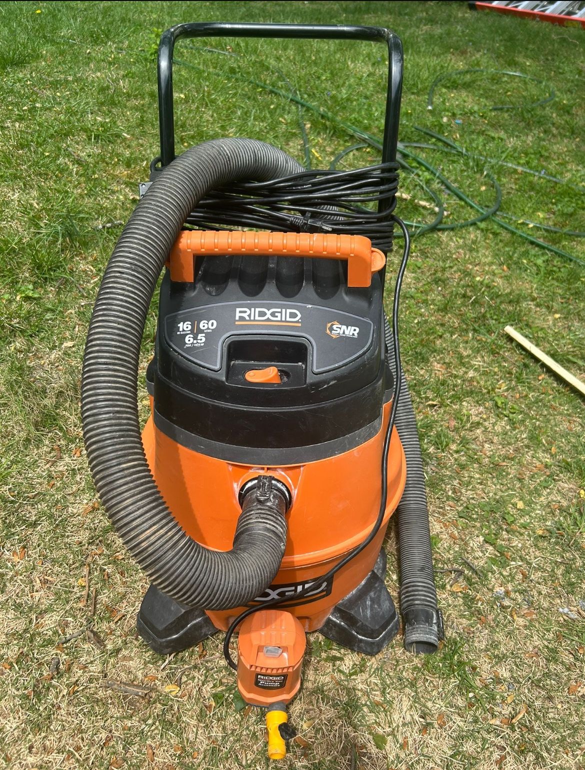ridgid wet/dry vac