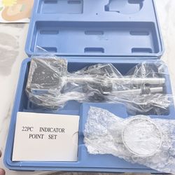Dial Test Indicator Kit with a 22-piece indicator point set