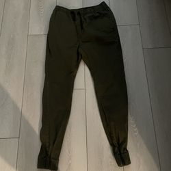 Medium Dark Green Zanerobe Joggers