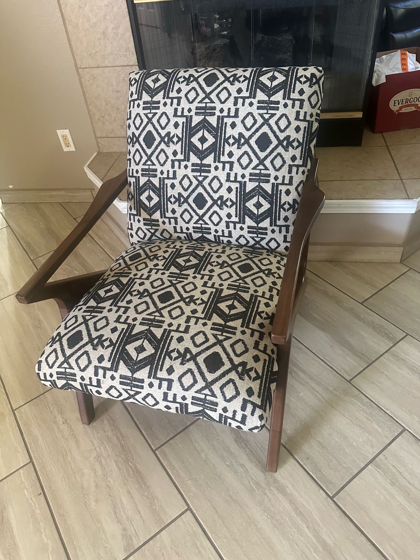 Jonathan Louis Mid-Century Style Lounge Chair