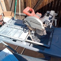 A Wet Tile Saw