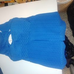 Zara Blue Two Piece ActiveWear 