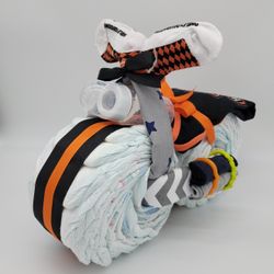 Harley Davidson Motorcycle Diaper Cake