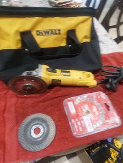 Dewalt grinder perfect condicion 65.00