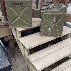 Pair Of Jerry Cans