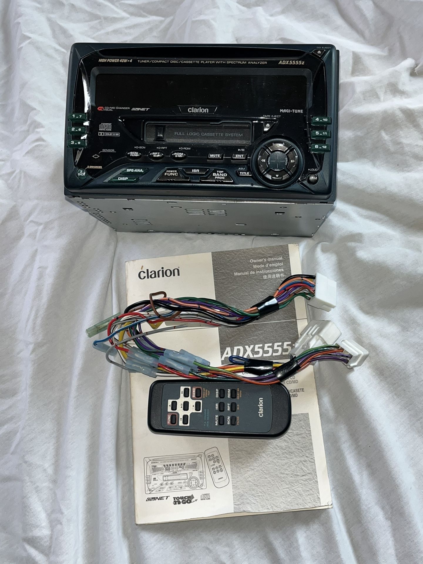 1999 Clarion Am/Fm CD Changer ADX5555Z Car Stereo