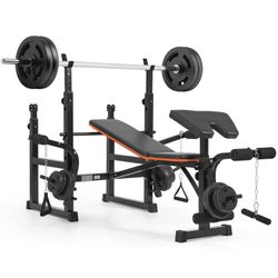 Brand New 7 In 1 Heavy Duty Weight Bench For 140