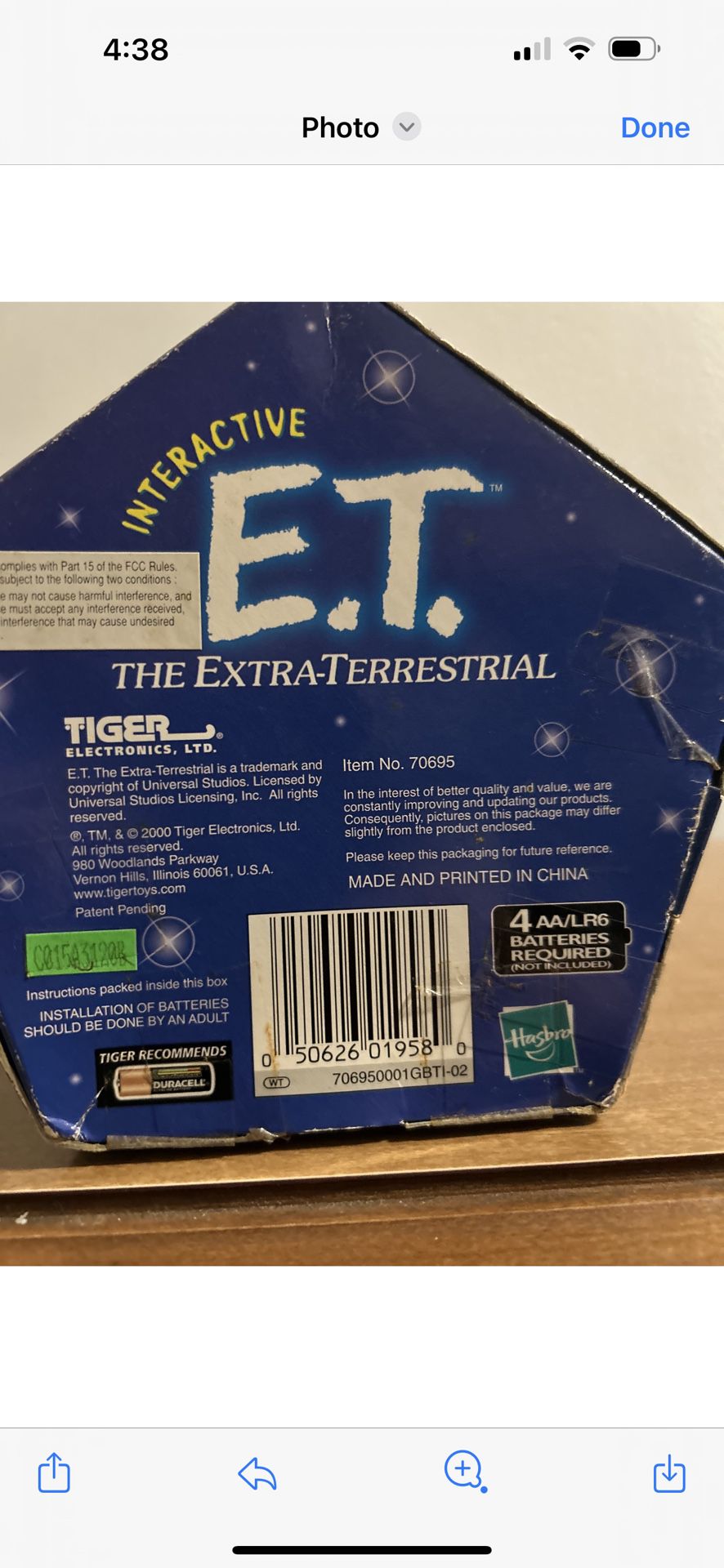 ET interactive- year 2000-  hasbro brand 