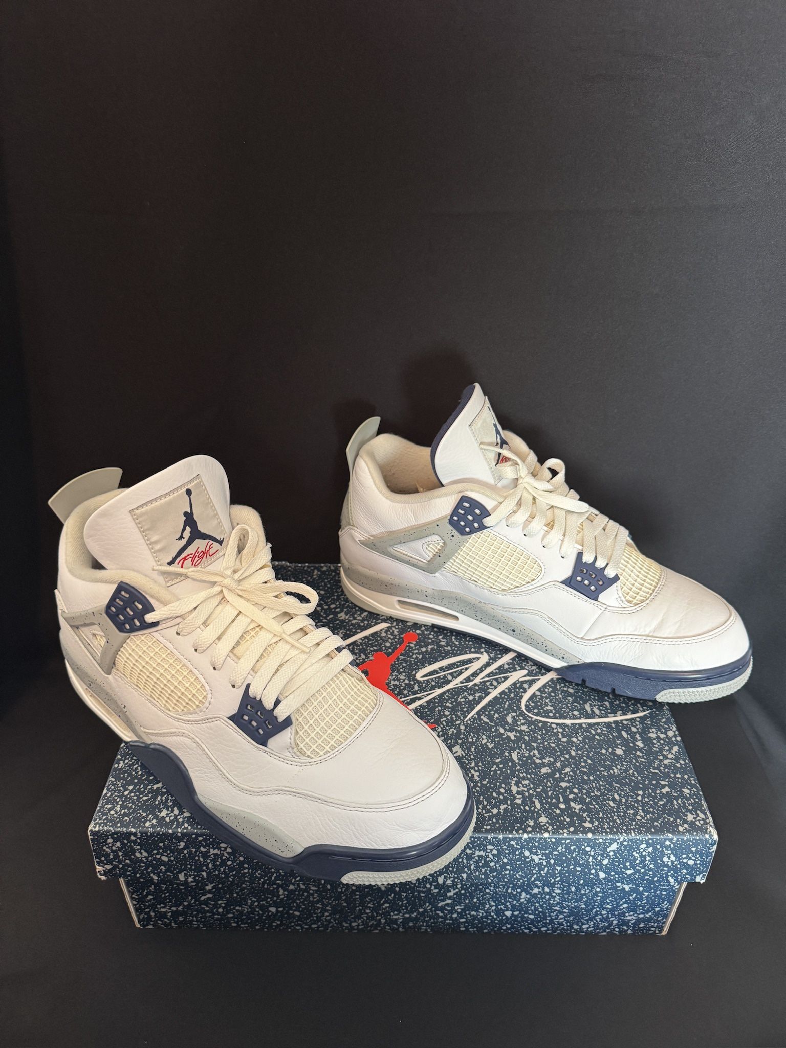 Jordan 4 Retro (Midnight Navy) Men‘s 13