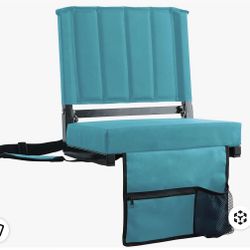 🚨 Stadium Seat w/ Back Support & Cushion – Portable Bleacher $35 MUST GO!