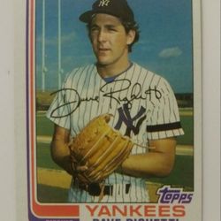 1982 Dave Righetti Topps #439 Rookie New York Yankees N.Y. Baseball Card MLB Pitcher Hall of Fame HOF Rags 