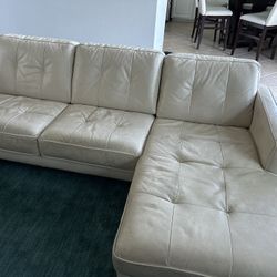 Leather Sofa 
