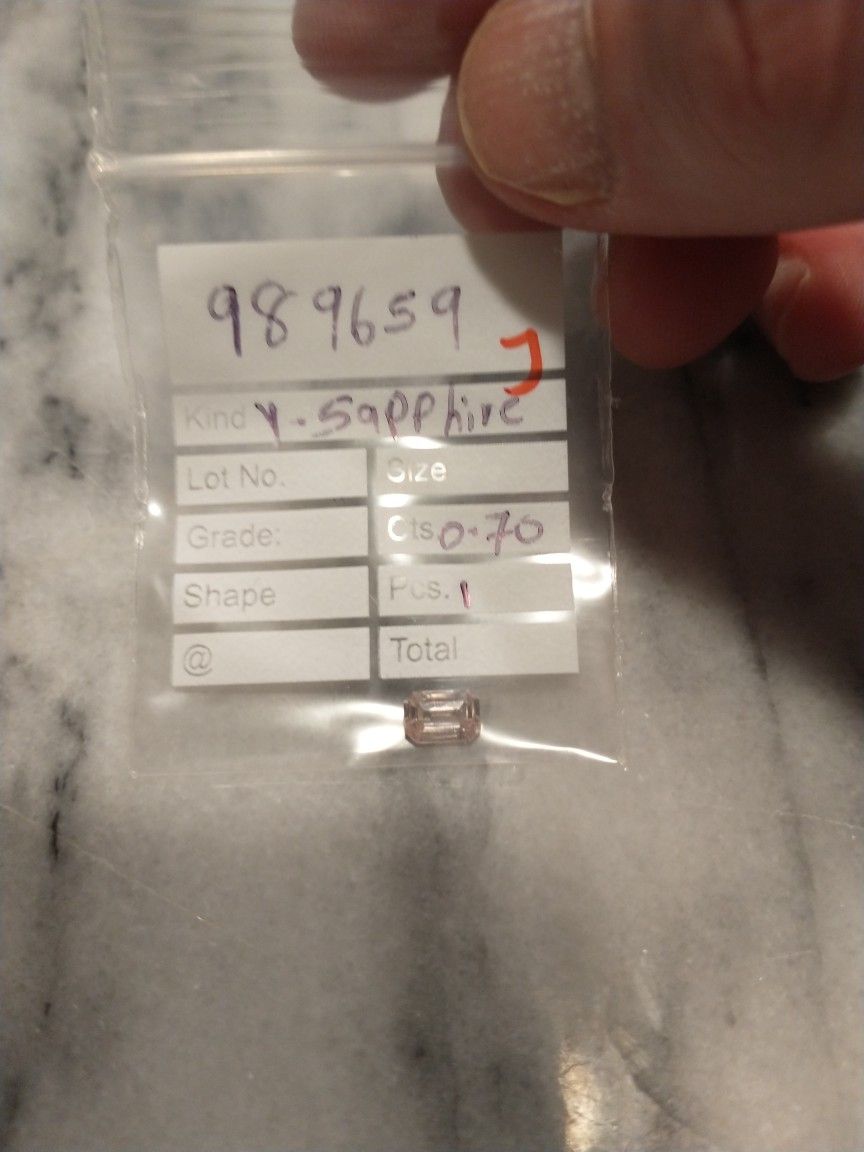 0.70 CRT Yellow Sapphire Golden Shine UNHEATED