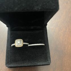Engagement Ring set Appraisal Attached