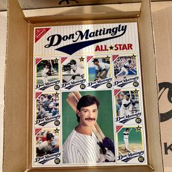 Nabisco Topps 1989 Don Mattingly Uncut Sheet