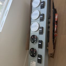 5 socket meter stack module