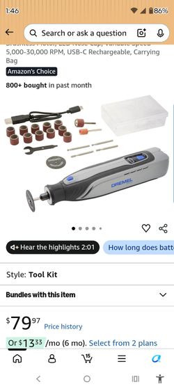Dremel 8150 cordless 8v