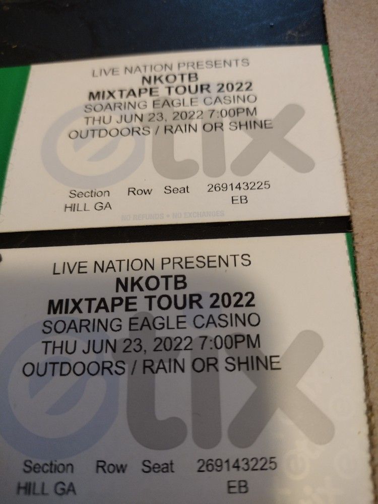 New Kids On The Block Mix Tape Tour