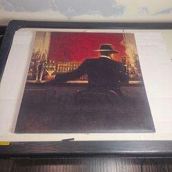Brent Lynch “Cocktail Bar” large canvas wall art, published by Art in Motion / WorldWide, copyright 200