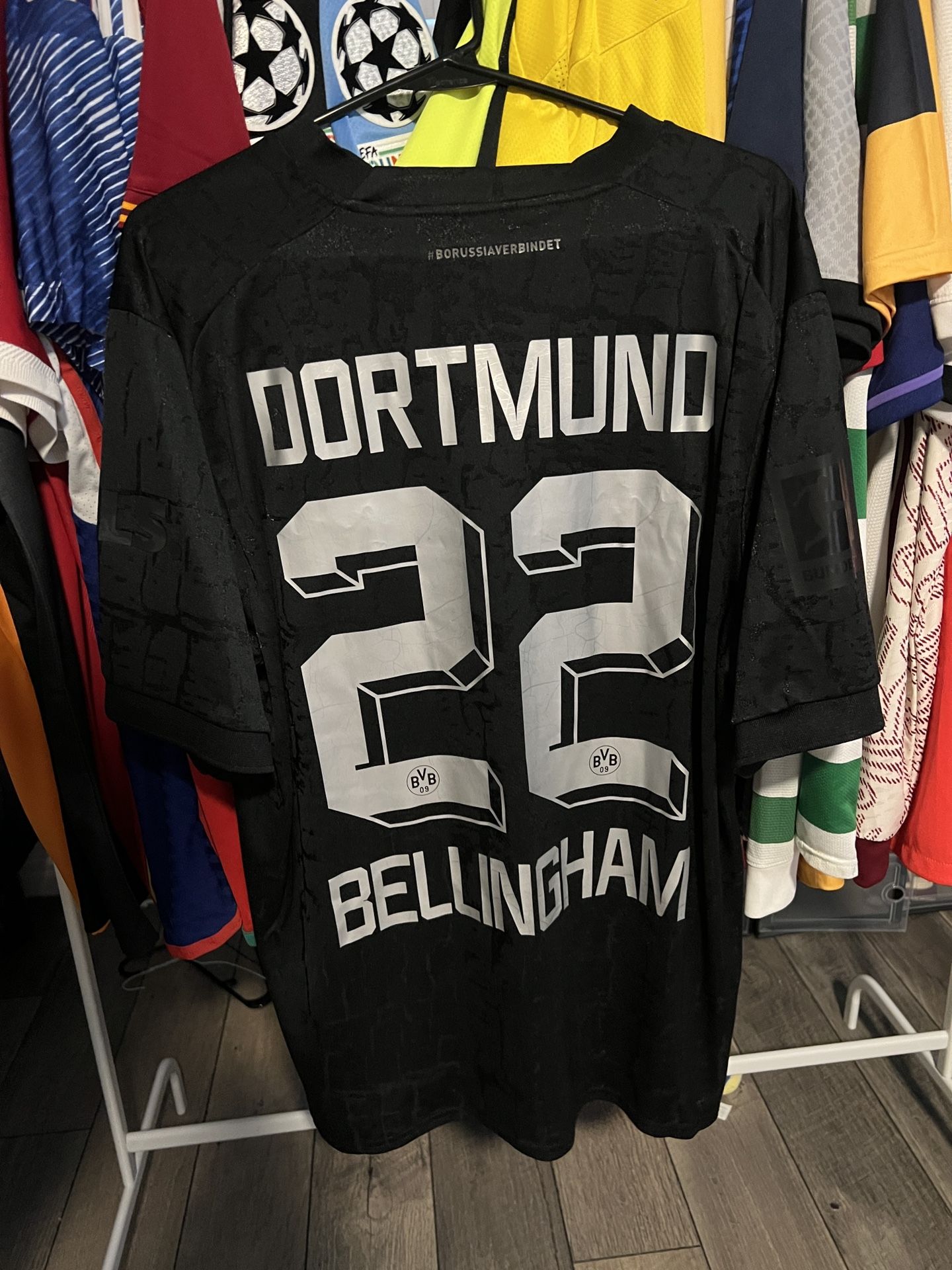 BVB Dortmund Bellingham Black Out Jersey