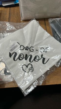 Dog of Honor Wedding Bandana