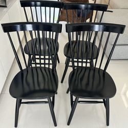 4 Windsor Dinning Chairs