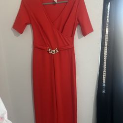 Jumpsuit Orange 