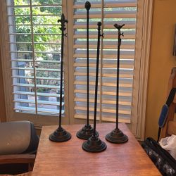 Iron Wreath Display Stands…4 Available When Posted