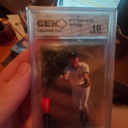 1993 SP Derek Jeter Rookie Card Graded GEM MINT 10