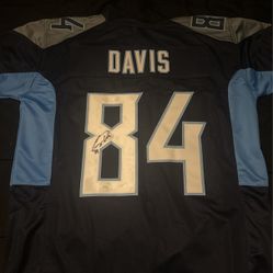 Corey Davis Signed Jersey 