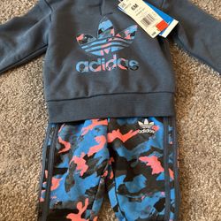 Baby Girl Adidas Set