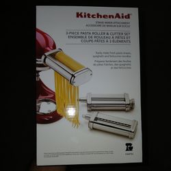 KitchenAid 3 Piece Pasta Roller And Cutter Set