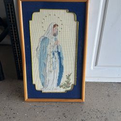 Virgin Mary Handmade Art 