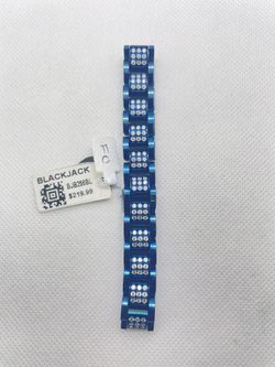 50 % Off Blue Bracelet With Stones  Size: 8 1/2