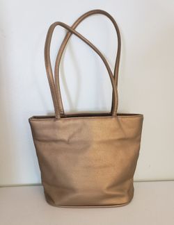 Bueno Women’s Gold Purse Faux Leather Medium Shoulder 