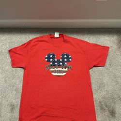 July 4th Disney Land Tee Shirt 