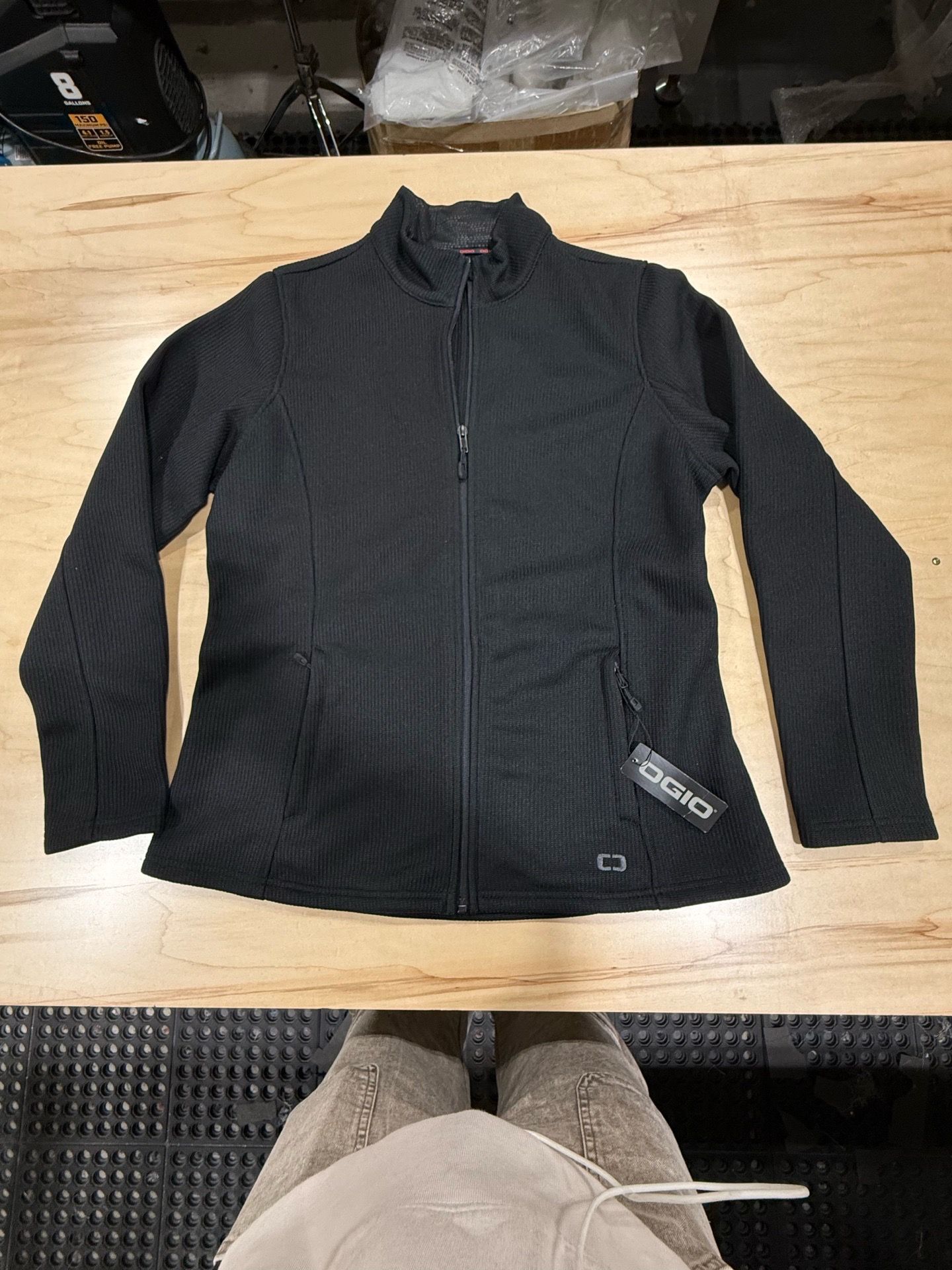 Brand new with tags OGIO women’s full-zip performance jacket in black. Size XL.