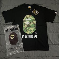 BAPE Green Camo Tee