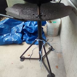 Metal Disco Cooking Grill