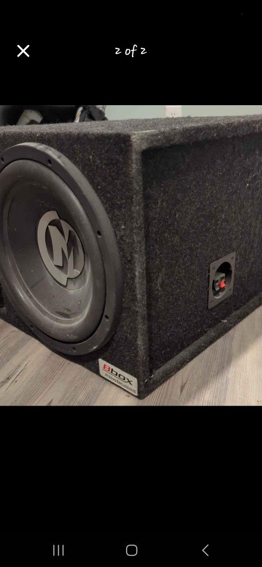 12inch MEMPHIS ported Subwoofer 