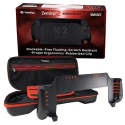 Satisfye ZenGrip 2 Slim Bundle: Gaming Grip & Slim Case for Nintendo Switch 2