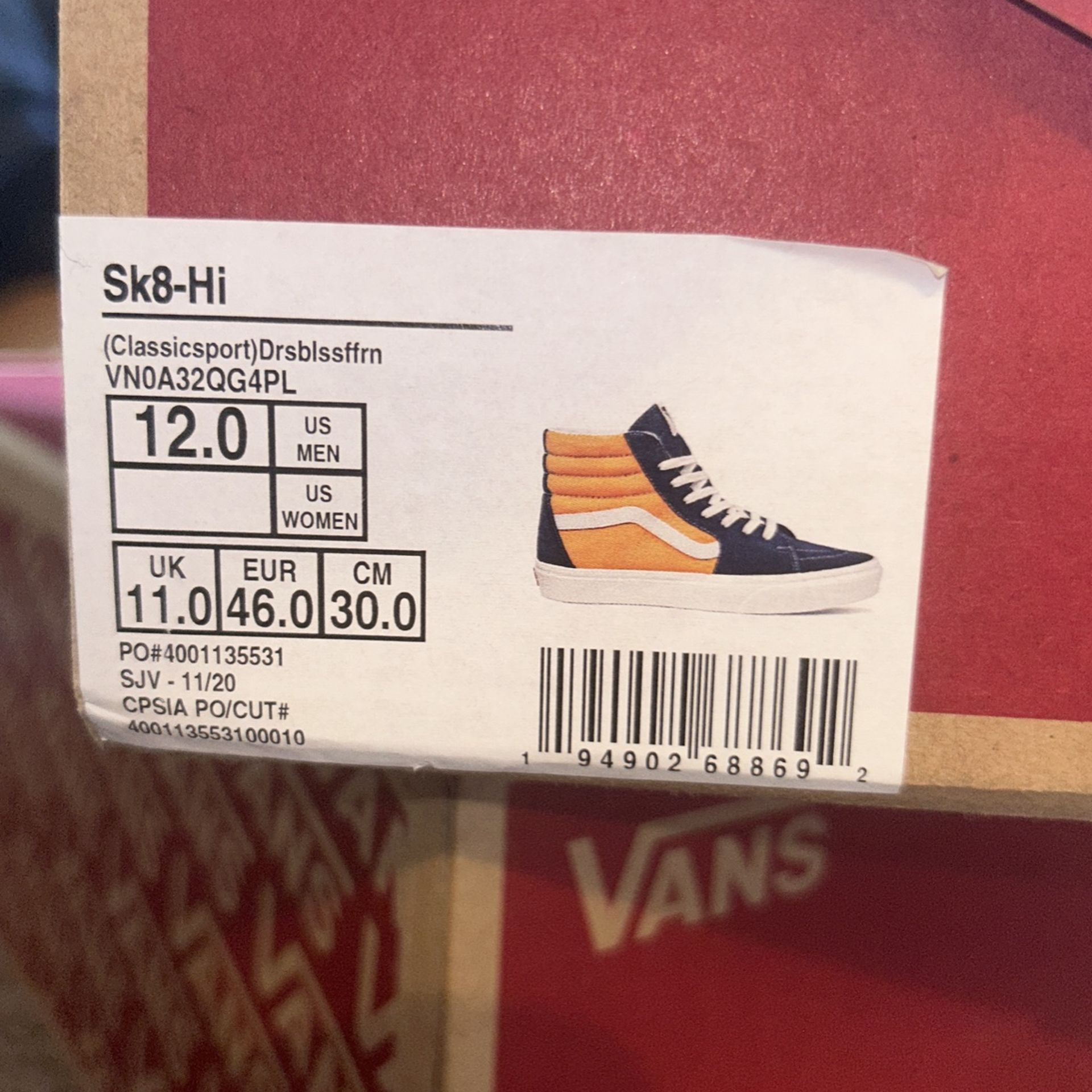 Sk8-Hi Vans