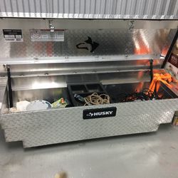 Husky diamond plate truck tool box online