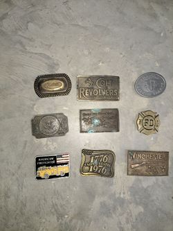 Belt buckles