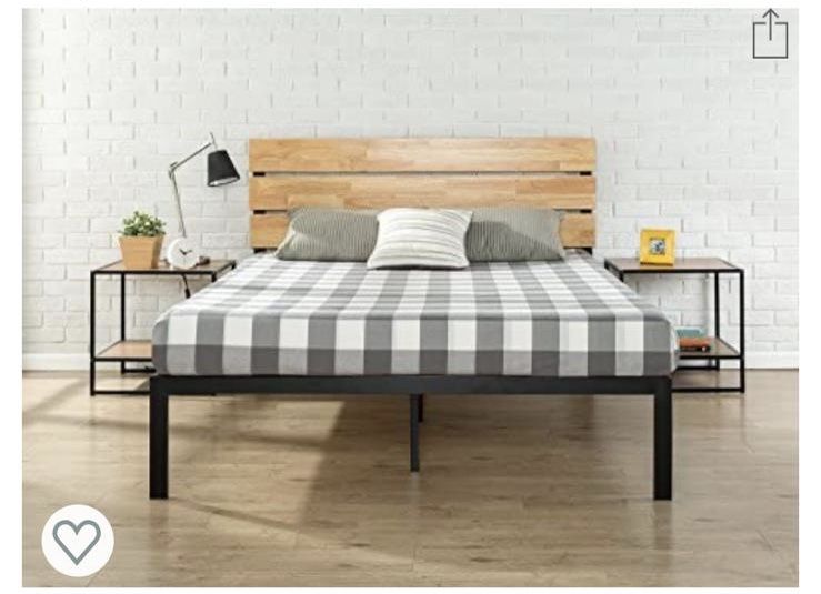 Bed frame plus mattress