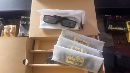 4 Samsung SSG-5150GB 3D Active Shutter 3D Active Glasses, Black
