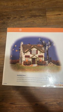 Department 56 Halloween Village Hauntsburg House